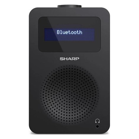 Sharp DR-430(BK) Digital Radio, FM/DAB/DAB+, Bluetooth 5.0, Midnight Black Sharp | Midnight Black | DR-430(BK) | Digital Radio | - 2